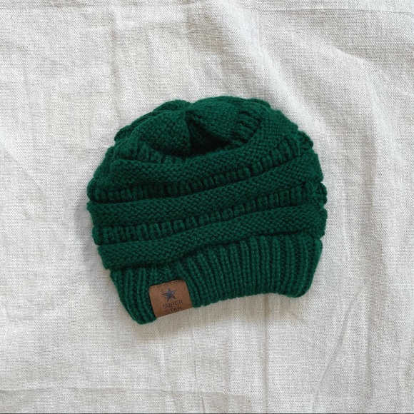 CHOOSE ONE - Super Star | Chunky Knit Gender Neutral Baby Beanie Hat - Picture 4 of 6